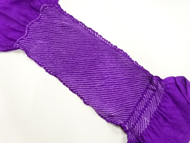 正絹　絞り　帯揚げ